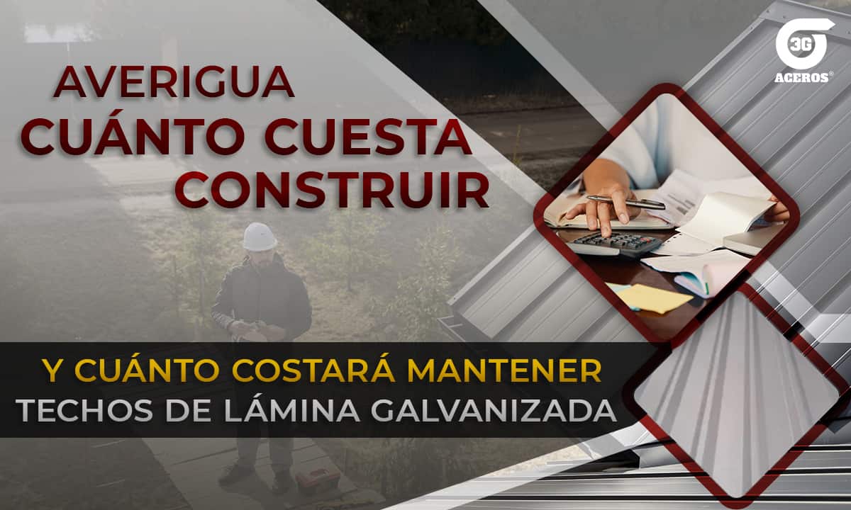 ¿Cuánto cuesta construir un techo en lámina galvanizada?<br />
