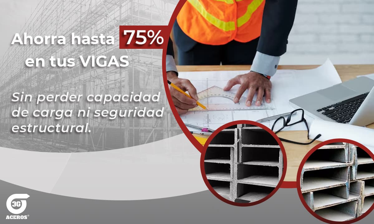 Ahorra hasta 75% en tus VIGAS sin perder capacidad de carga ni seguridad estructural