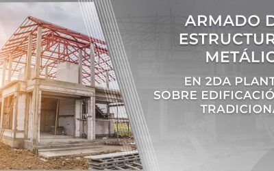 Guía básica para construcción de estructuras metálicas para casas de 2 niveles
