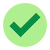 Check Mark verde