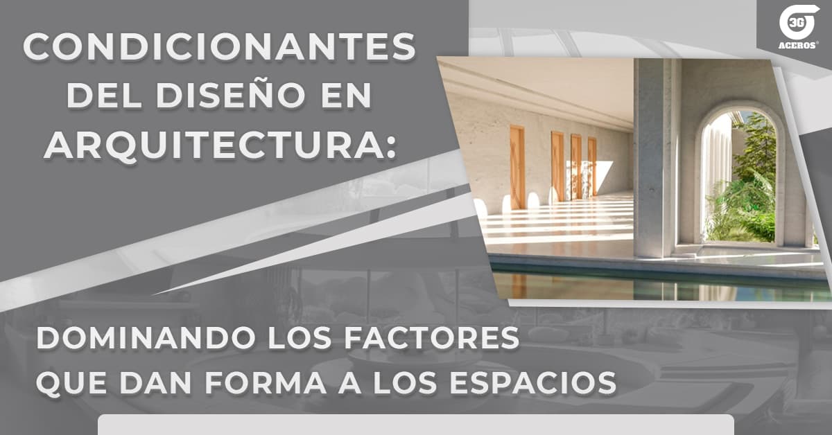 Condicionantes del diseño en arquitectura: Factores Principales
