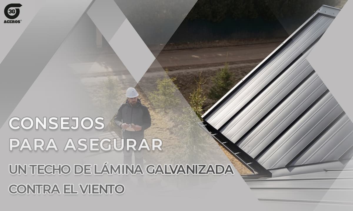Cómo asegurar un techo de lámina galvanizada contra el viento