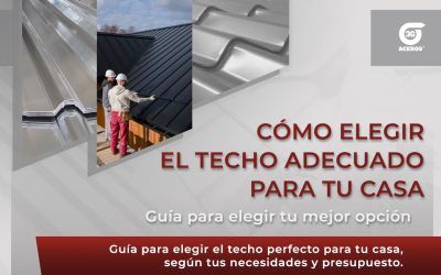 Tipos de techos, ventajas y desventajas a considerar en la construcción