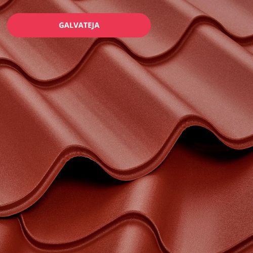 Galvateja de lámina galvanizada y prepintada