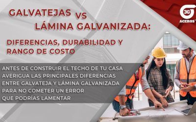 Galvateja Vs Lámina Galvanizada: ¿Cuál es mejor?