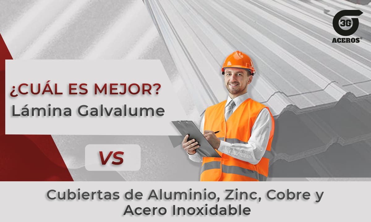 Lámina Galvanizada Vs Galvalume ¿Cuál es mejor para construir techos
