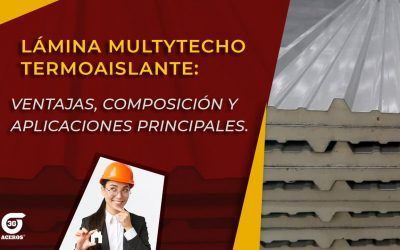 Multipanel para techo con aislante térmico, resistente al fuego y la corrosión: 3G Aceros