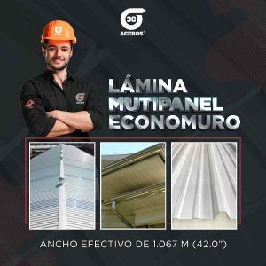 Lámina Multipanel: Multymuro, Arkirib, Economuro
