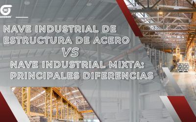 Naves Industriales: Deflexiones y deformaciones en estructura de acero