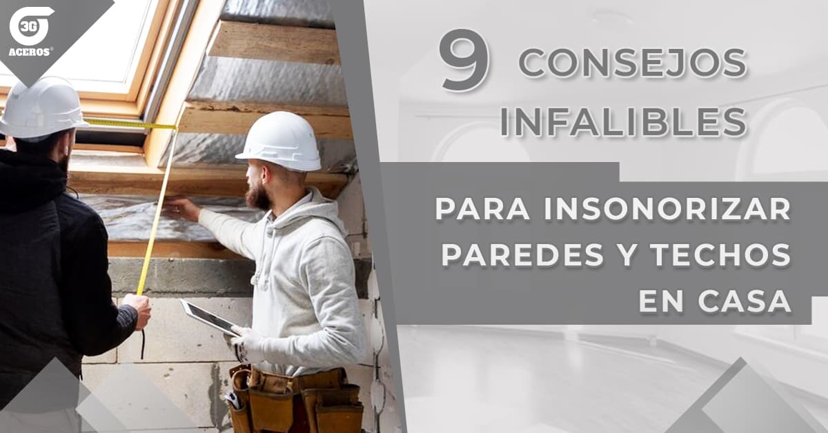9 Consejos infalibles para Insonorizar Paredes y Techos en Casa