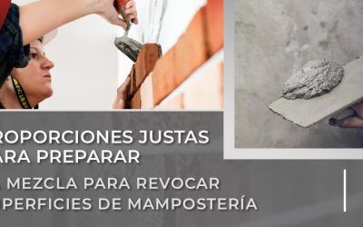 Guía completa para lograr la mezcla perfecta en el revoque de mampostería