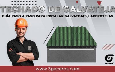 Cómo instalar Lámina Galvateja en Perfiles de acero: Soluciones 3G Aceros